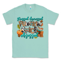 Seafoam stressed depressed pumpkin spice obsessed Classic Tee - AdoDesignShop