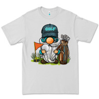 Dove Grey golf gnome Premium Tee - BarkalooDesign