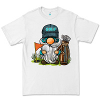 White golf gnome Premium Tee - BarkalooDesign