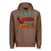 Chestnut on this day a queen was born Premium Hoodie - BundleAndBundleShop