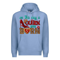 Colony Blue on this day a queen was born Premium Hoodie - BundleAndBundleShop