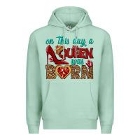 Seafoam on this day a queen was born Premium Hoodie - BundleAndBundleShop