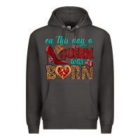 Smoke on this day a queen was born Premium Hoodie - BundleAndBundleShop