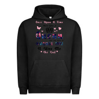 Pigment Black Once Upon A Time There Was A Queen Who Was Born I Urban Hoodie - Bettercallsaul