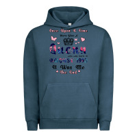 Pigment Midnight Navy Once Upon A Time There Was A Queen Who Was Born I Urban Hoodie - Bettercallsaul