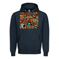 Navy football tumbler Zipper Hoodie - Artiststas