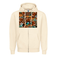 Sandshell football tumbler Zipper Hoodie - Artiststas