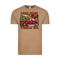 Vintage Coffee farm fresh christmas trees Vintage Tee - BarkalooDesign