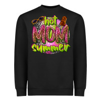 Black hot mom summer Heavyweight Sweatshirt - texasbilliewilder