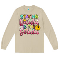 Mushroom staying delulu is the solulu Long Sleeve Tee - Artiststas