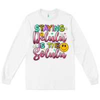 Staying Delulu Is The Solulu Long Sleeve Tee | Teevron
