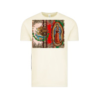 Vintage Arctic Virgin Mary Mexican Flag Vintage Tee - CTS Tumbler Store