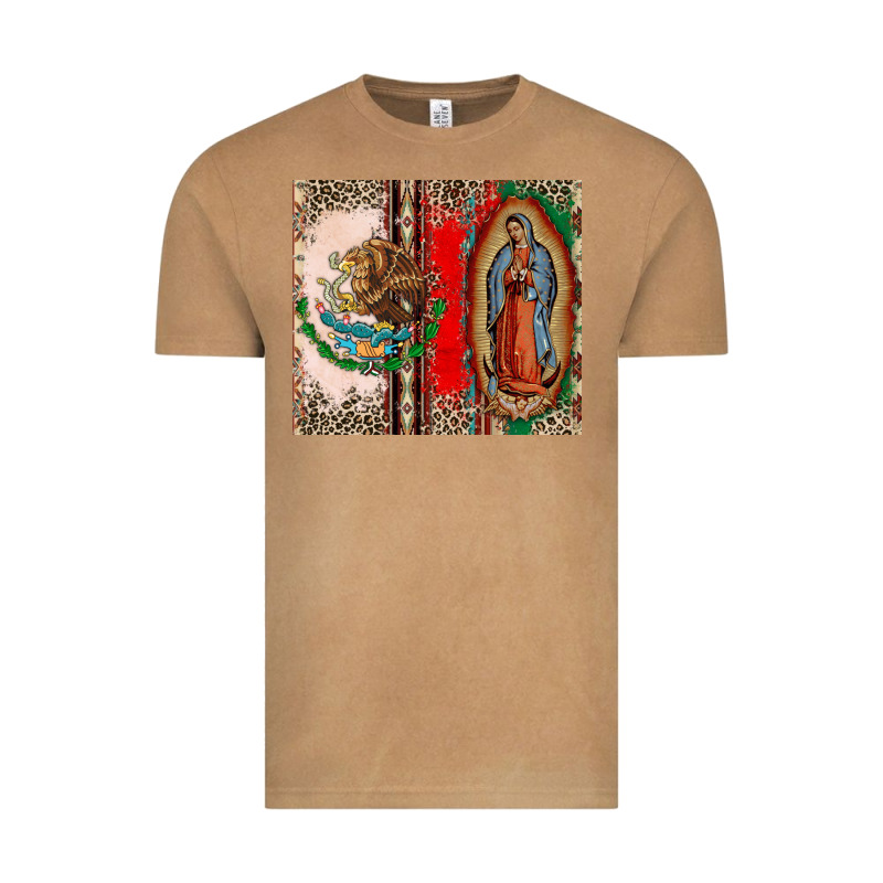 Virgin Mary Mexican Flag Vintage Tee by CTS Tumbler Store | Teevron