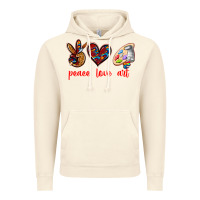 Vintage Artic peace love art Vintage Hoodie - texasbilliewilder