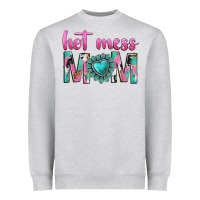 Hot Mess Mom Heavyweight Sweatshirt | Teevron