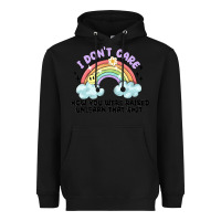 Black i dont care how you were raised Heavyweight Hoodie - MaliasSmallBusiness