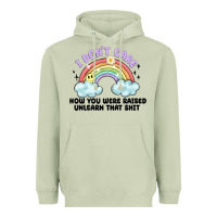 I Dont Care How You Were Raised Heavyweight Hoodie | Teevron