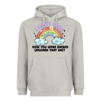 Moon Dust i dont care how you were raised Heavyweight Hoodie - MaliasSmallBusiness