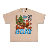 Burro lake life floats my boat Urban Heavy Tee - HRA Design Shop