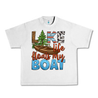 Lunar Rock lake life floats my boat Urban Heavy Tee - HRA Design Shop