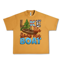 Peanut Butter lake life floats my boat Urban Heavy Tee - HRA Design Shop