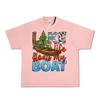 Salmon lake life floats my boat Urban Heavy Tee - HRA Design Shop