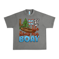 Tornado lake life floats my boat Urban Heavy Tee - HRA Design Shop