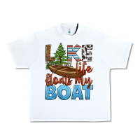 White lake life floats my boat Urban Heavy Tee - HRA Design Shop