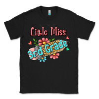 Black little miss third grade Classic Tee - RanaPortraitStore
