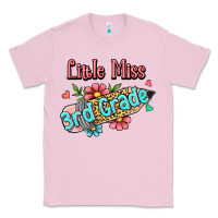Bubblegum Pink little miss third grade Classic Tee - RanaPortraitStore
