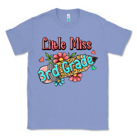 Colony Blue little miss third grade Classic Tee - RanaPortraitStore