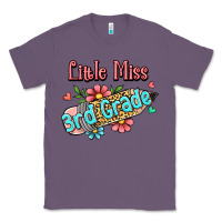 Lavender little miss third grade Classic Tee - RanaPortraitStore