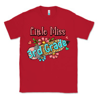 Red little miss third grade Classic Tee - RanaPortraitStore