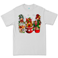 Dove Grey Christmas coffee gnome Premium Tee - BarkalooDesign