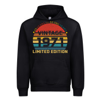 Black Vintage 1971 Limited Urban Hoodie - Bettercallsaul