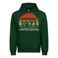Forest Green Vintage 1971 Limited Urban Hoodie - Bettercallsaul