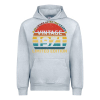 Heather Grey Vintage 1971 Limited Urban Hoodie - Bettercallsaul