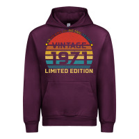 Mauve Wine Vintage 1971 Limited Urban Hoodie - Bettercallsaul