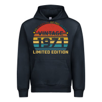Navy Vintage 1971 Limited Urban Hoodie - Bettercallsaul