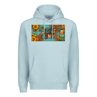 Blue Mist give thanks license plate Premium Hoodie - BundleAndBundleShop