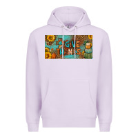 Lilac give thanks license plate Premium Hoodie - BundleAndBundleShop