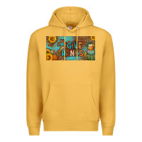 Mustard give thanks license plate Premium Hoodie - BundleAndBundleShop