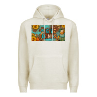 Oatmeal Heather give thanks license plate Premium Hoodie - BundleAndBundleShop