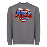 Storm American mama heart Heavyweight Sweatshirt - Zillion Design Studio