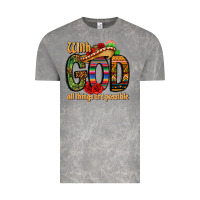 Cloud Rock with god all things are possible Vintage Tee - CTS Tumbler Store