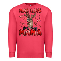 Cardinal mad love for my mama Premium Sweatshirt - MaliasSmallBusiness