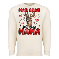 Sandshell mad love for my mama Premium Sweatshirt - MaliasSmallBusiness