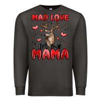 Smoke mad love for my mama Premium Sweatshirt - MaliasSmallBusiness
