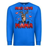 True Royal mad love for my mama Premium Sweatshirt - MaliasSmallBusiness
