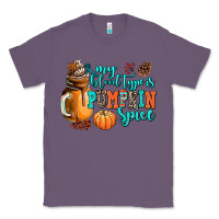 Lavender my blood type is pumpkin spice Classic Tee - AdoDesignShop